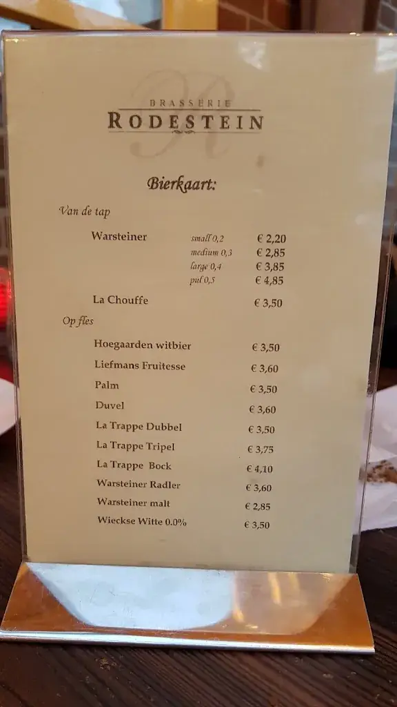 Menu_Brasserie Rodestein_Doorn_image_3