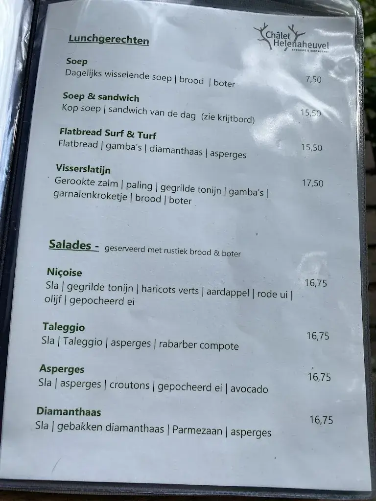 Menu_Chalet St. Helenaheuvel_Doorn_image_1