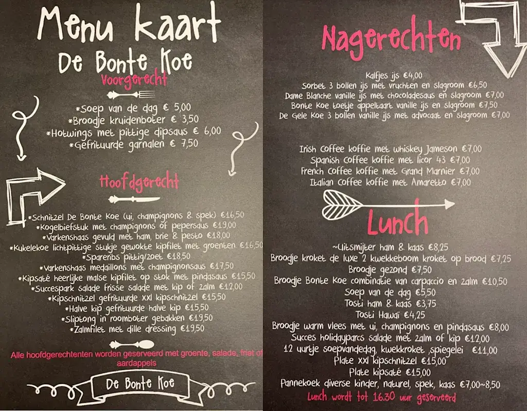 Menu_Eetcafé de Bonte Koe_Doorn_imagen_1