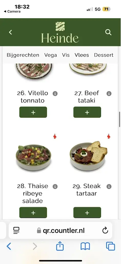 Menu_Heinde Woerden_Woerden_imagen_2