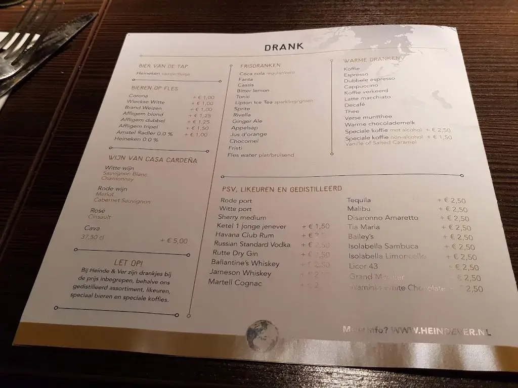 Menu_Heinde Woerden_Woerden_imagen_4