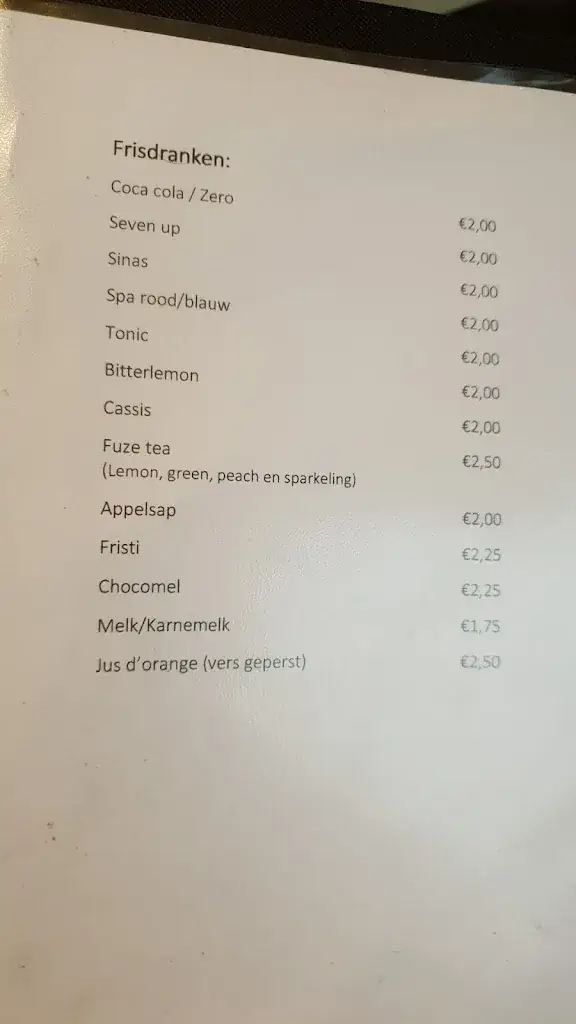 Menu_Cafetaria PEET_Maartensdijk_immagine_1