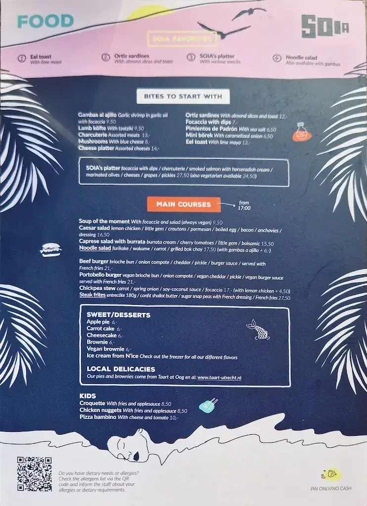 Menü_Soia - Beach Oog In Al_Utrecht_Bild_3
