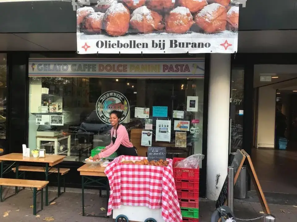 Burano Oog in Al restaurant in Utrecht