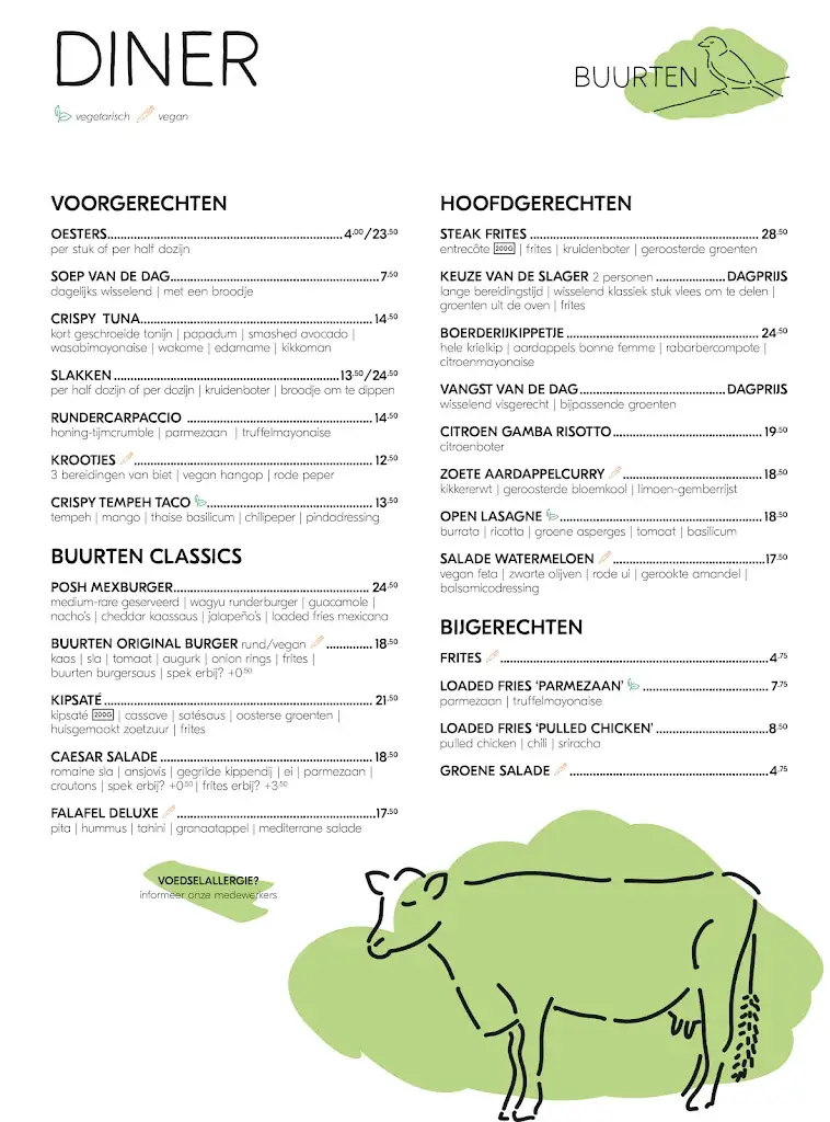 Menu_Restaurant Buurten in de Fabriek_Utrecht_immagine_1
