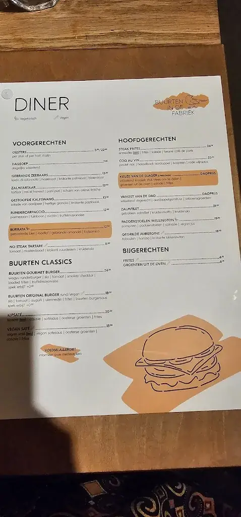 Menu_Restaurant Buurten in de Fabriek_Utrecht_immagine_4