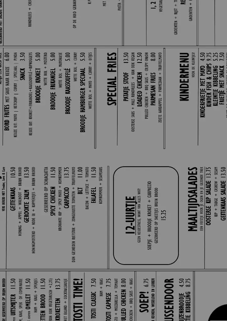 Menü_Café Restaurant Land- en Zeezicht_Holwerd_Bild_1