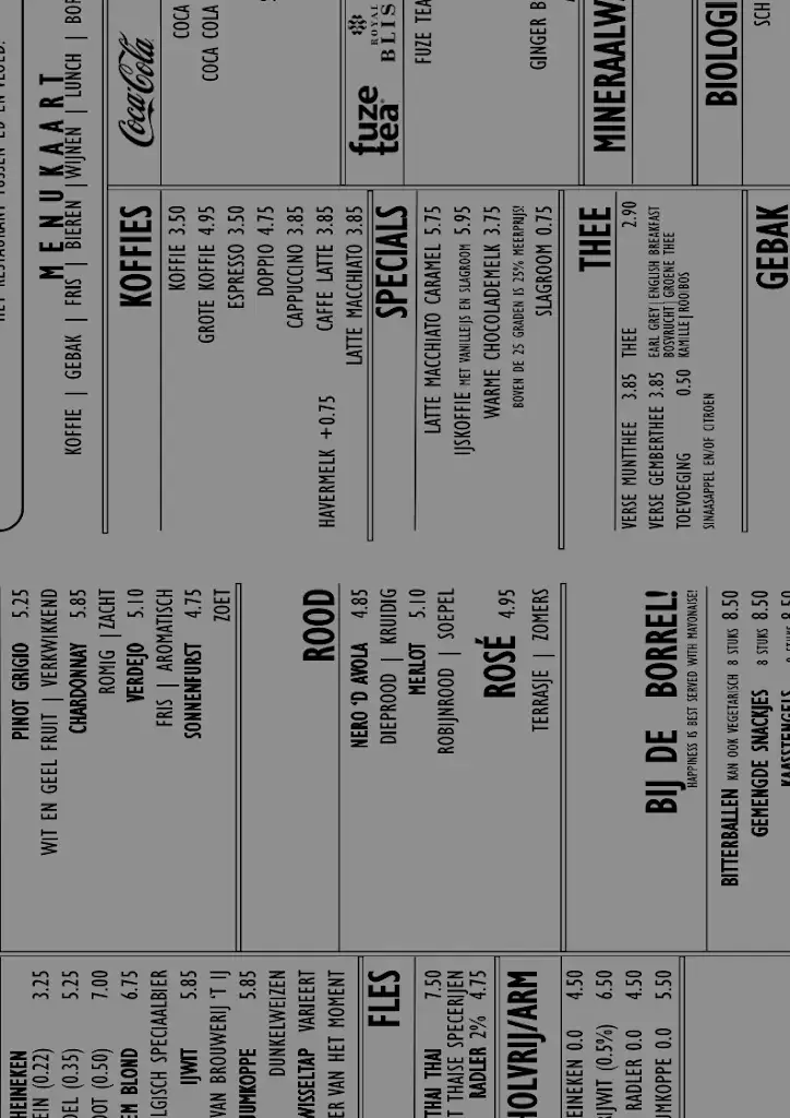 Menü_Café Restaurant Land- en Zeezicht_Holwerd_Bild_2