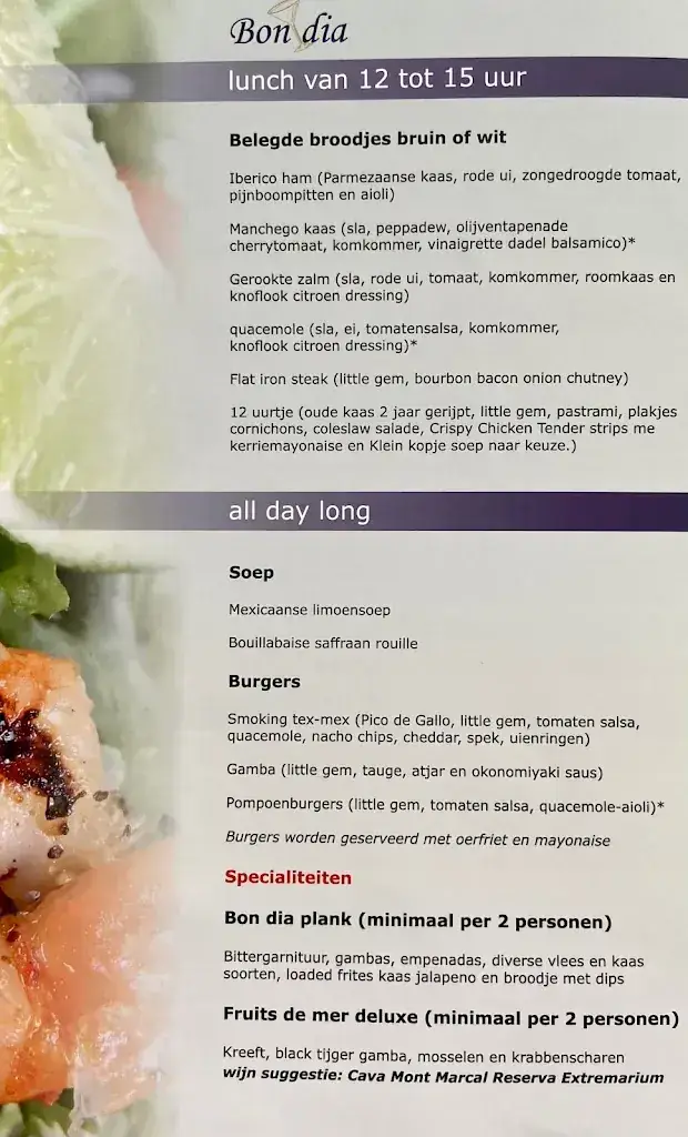 Menü_Bon Dia Leusden_Leusden_Bild_2