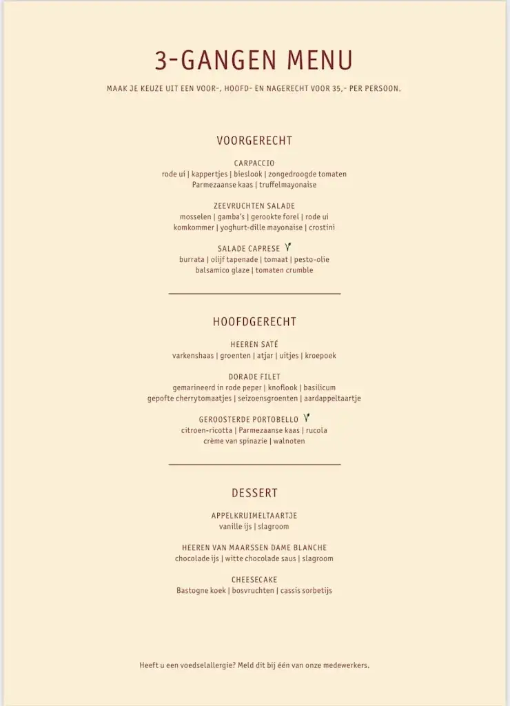 Menu_De Heeren van Maarssen_Maarssen_image_3