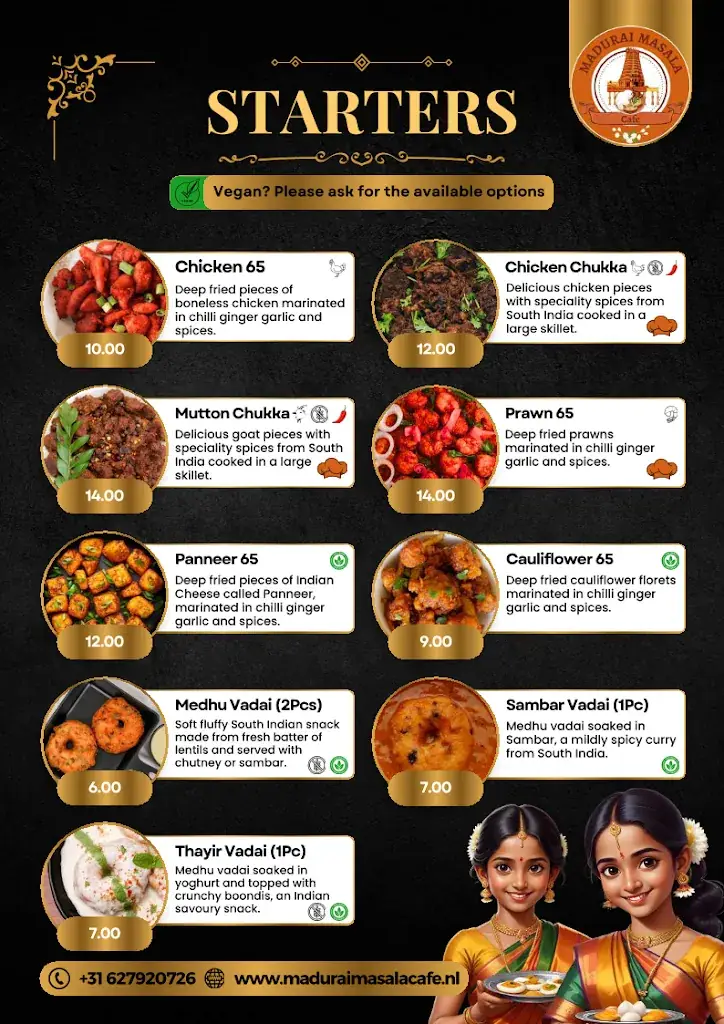 Menu_Madurai Masala Cafe_Maarssen_image_1