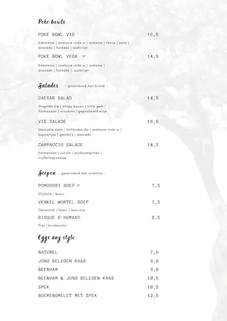 Menu_Restaurant Magnolia Rhenen_Rhenen_image_1