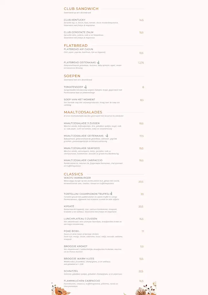 Menu_Restaurant & Lounge bar 3 Zussen_Rhenen_image_3