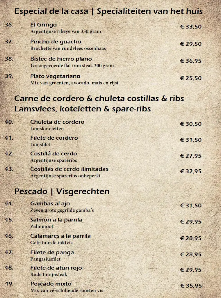 Menu_La Stancia Leerdam_Leerdam_image_1