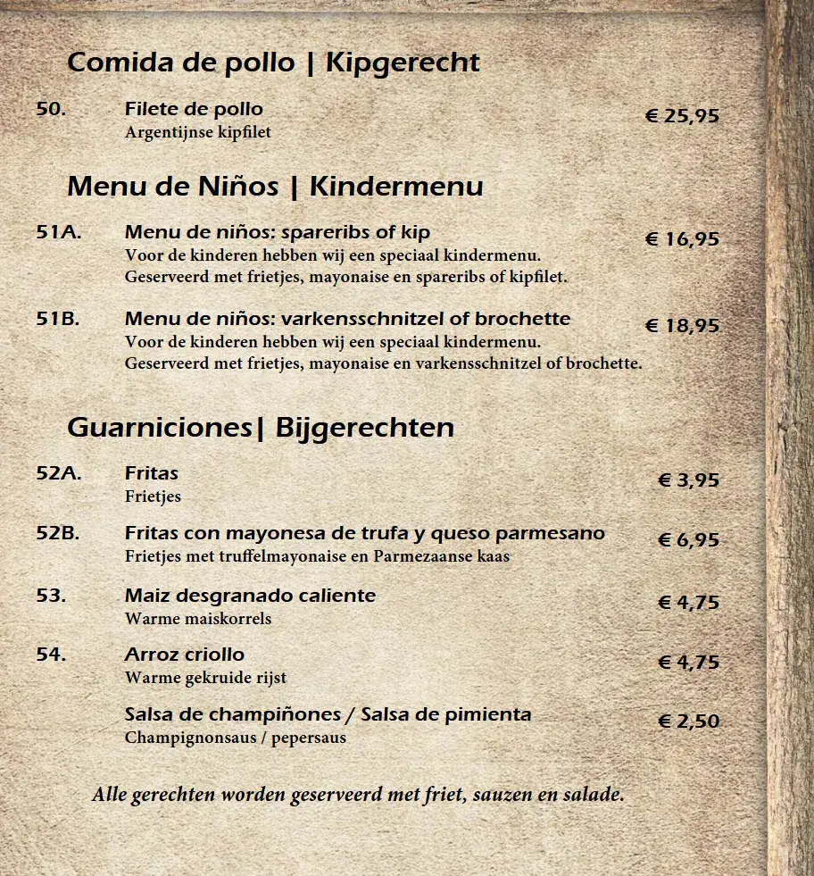 Menu_La Stancia Leerdam_Leerdam_image_3