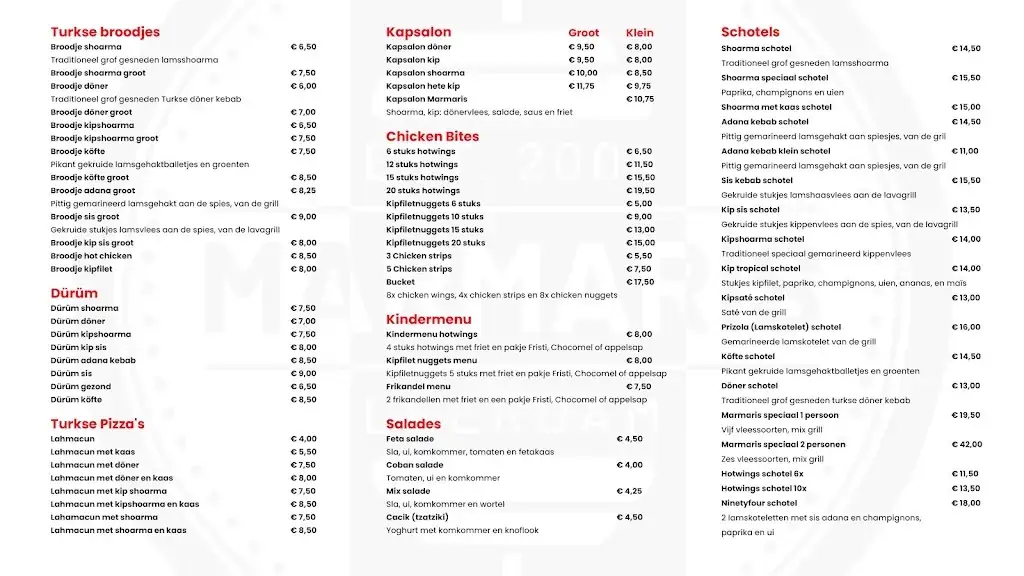 Menu_Marmaris Döner Leerdam_Leerdam_image_2