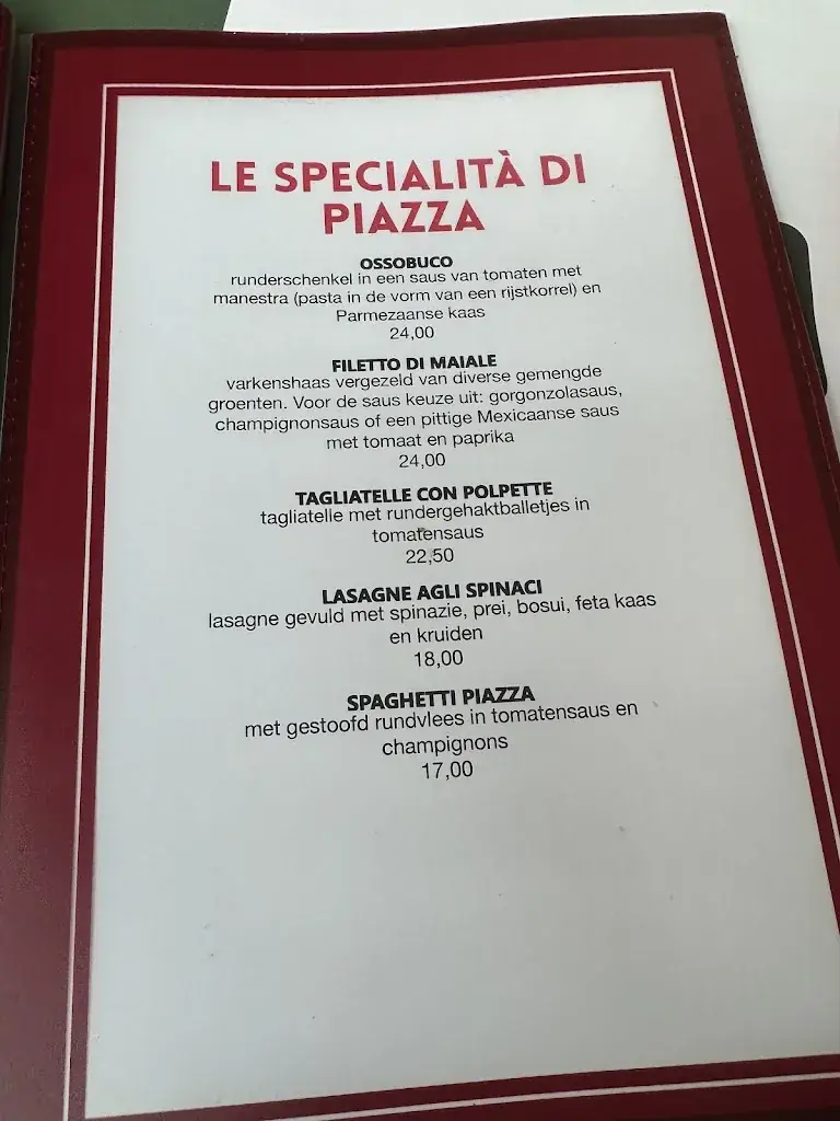 Menu_Piazza Pizza é Pasta_Nieuwegein_image_3