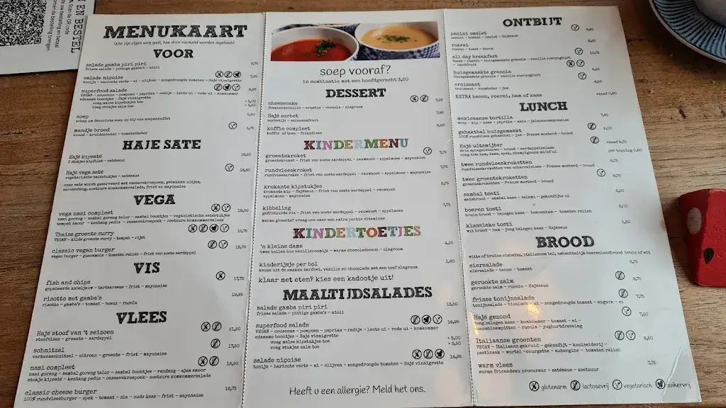 Menu_Hajé hotel-restaurant Nieuwegein_Nieuwegein_image_3