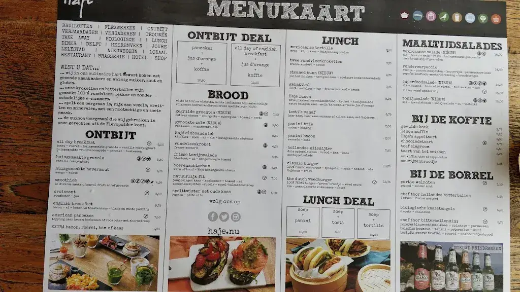 Menu_Hajé hotel-restaurant Nieuwegein_Nieuwegein_image_4