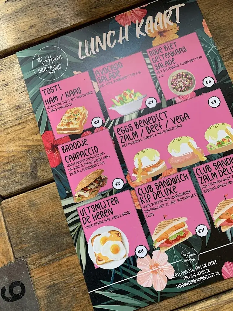 Menu_Grand Café De Heren van Zeist_Zeist_image_4