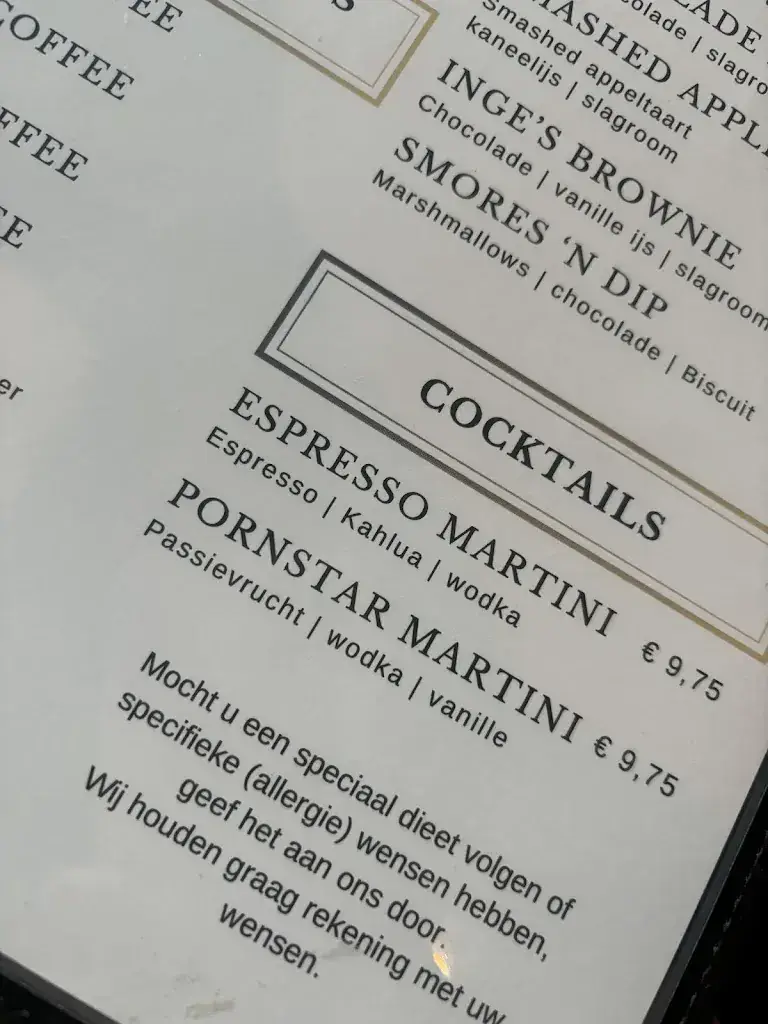 Menu_Café Restaurant De Veensteker Vinkeveen_Vinkeveen_image_1