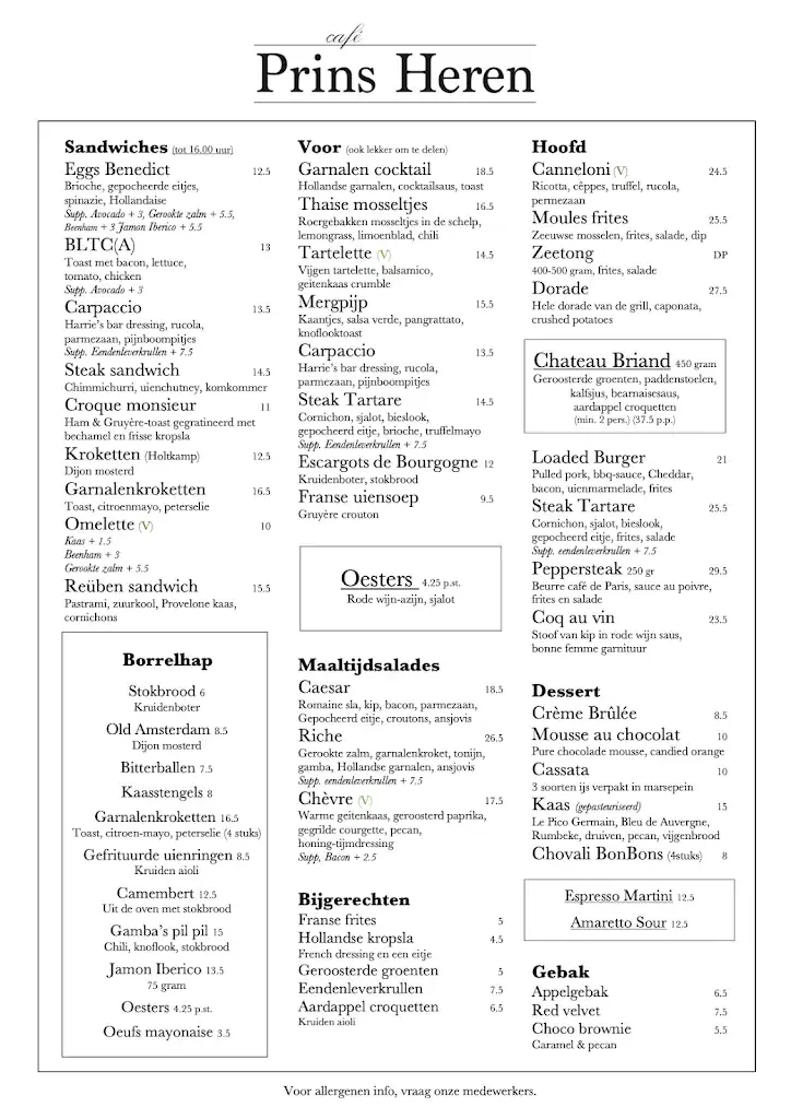 Menu_Café Prins Heren_Vinkeveen_image_1