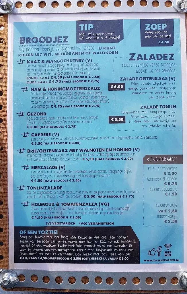 Menu_Tante Zas & Co Vianen_Vianen_imagen_4