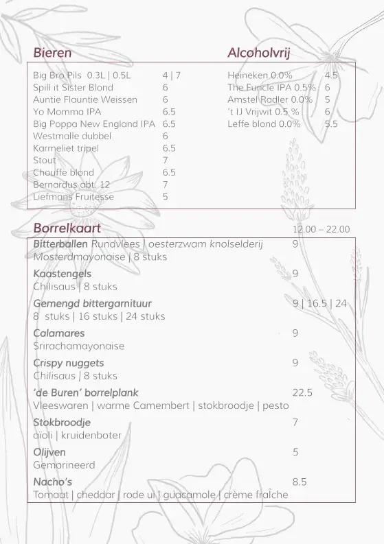 Menu_Brasserie de Buren_Utrecht_image_3