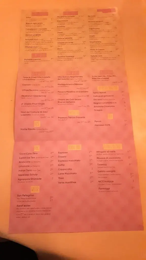 Menu_Cucina Elena | Houtoven pizzeria | Vleuten_Vleuten_image_3