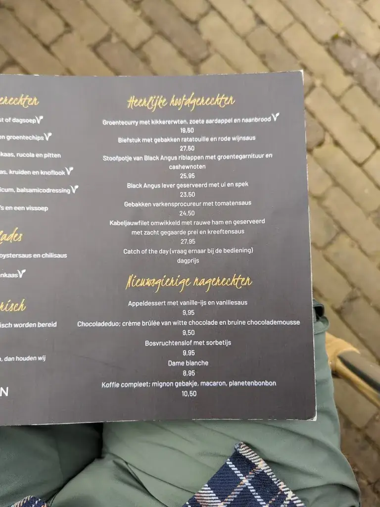 Menu_Hotel-Restaurant Poort van Franeker_Franeker_image_4