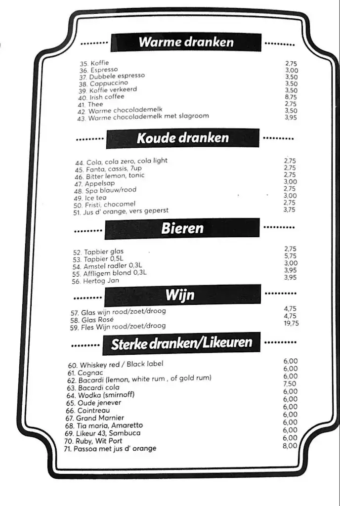 Menu_Sams King Ribs_Utrecht_immagine_4