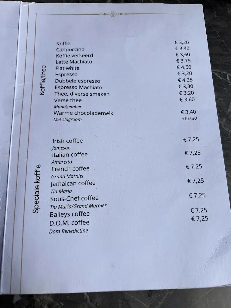 Menu_Restaurant de Sous-Chef - Lunch, diner en catering_Woudenberg_image_2