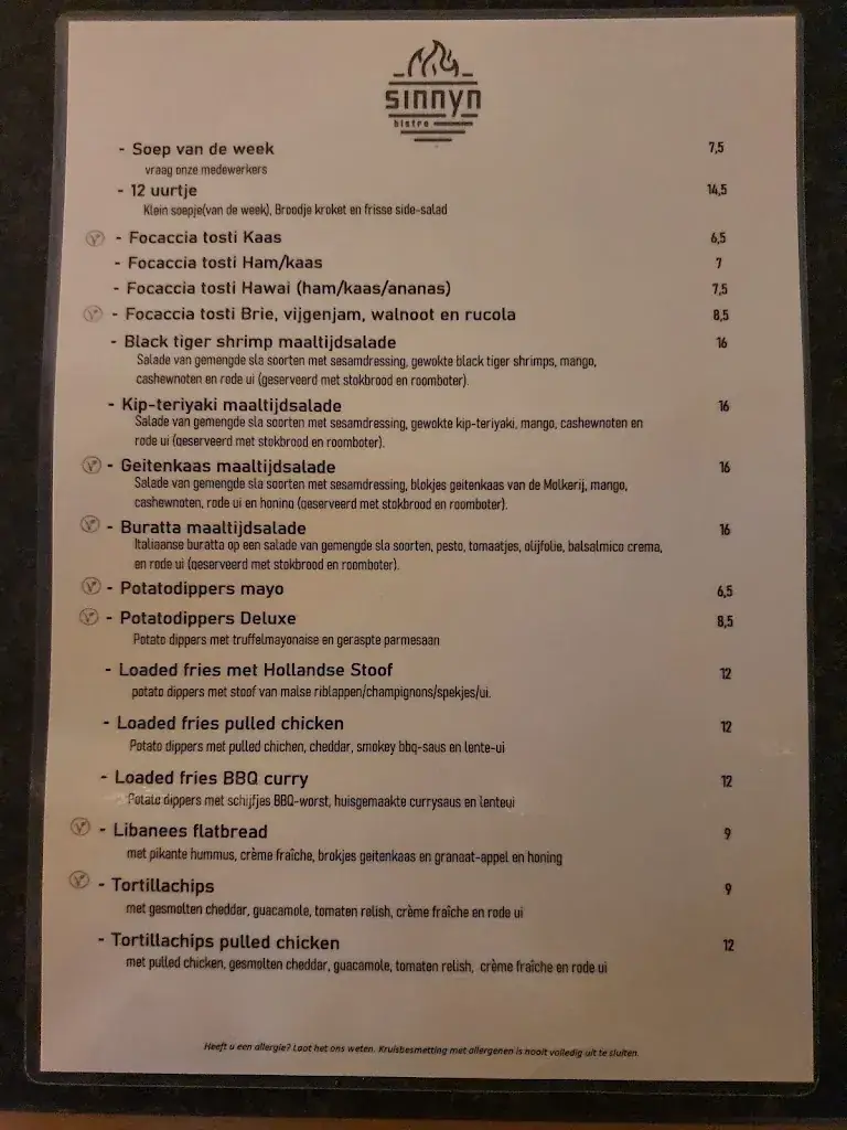 Menu_Sinnyn Brasserie & Delicatessen_Franeker_image_1