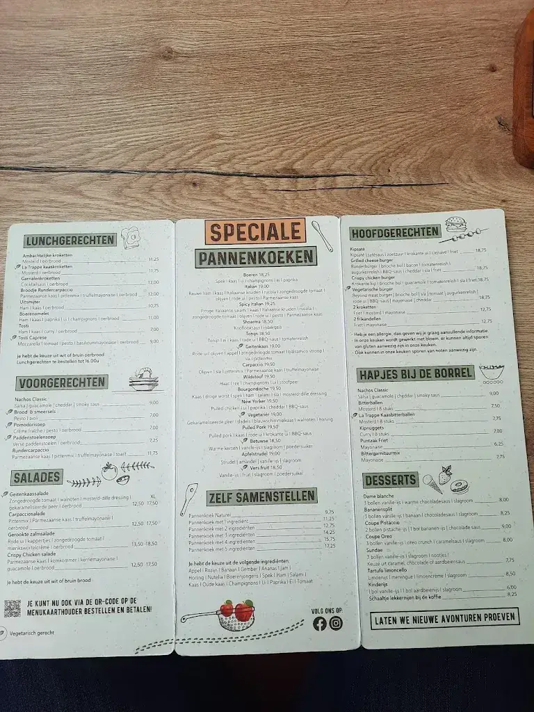 Menu_Pancake Restaurant Bergzicht_Woudenberg_imagen_2