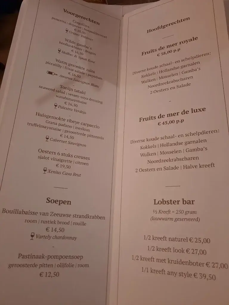 Menu_Restaurant Basalt_Middelburg_image_2