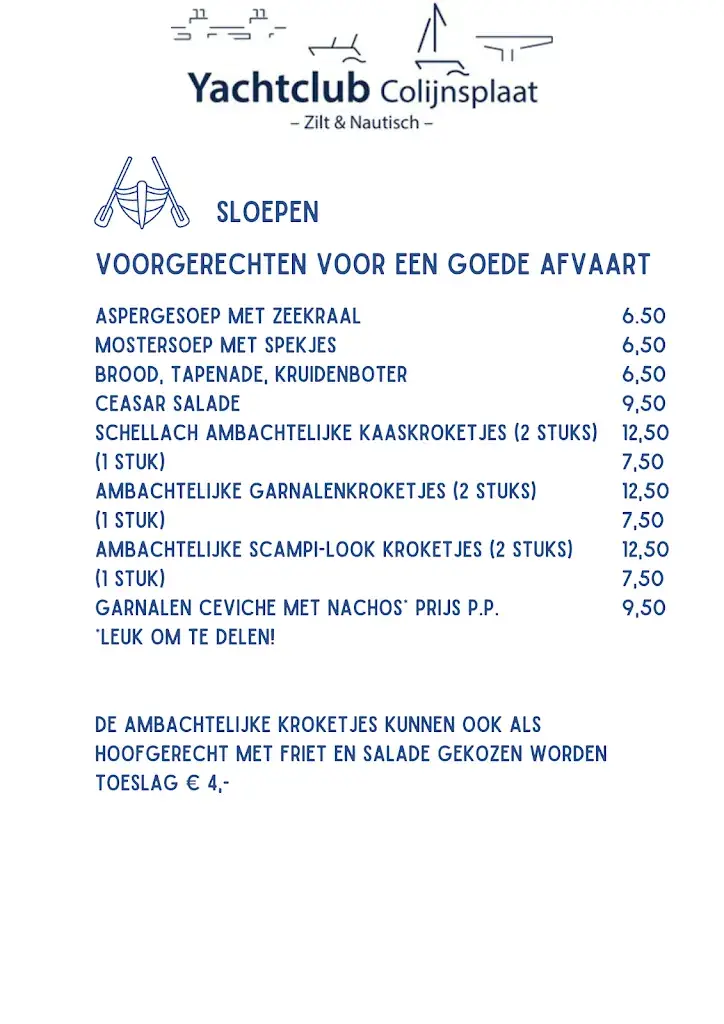 Menu_Yachtclub Colijnsplaat_Colijnsplaat_image_2