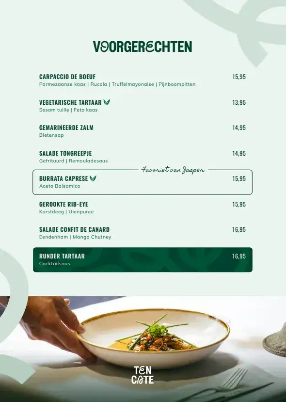 Menu_Restaurant ten Cate in Emmen_Emmen_image_3