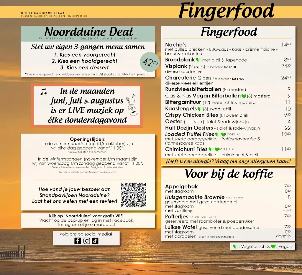 Menu_Strandpaviljoen Noordduine_Domburg_image_2