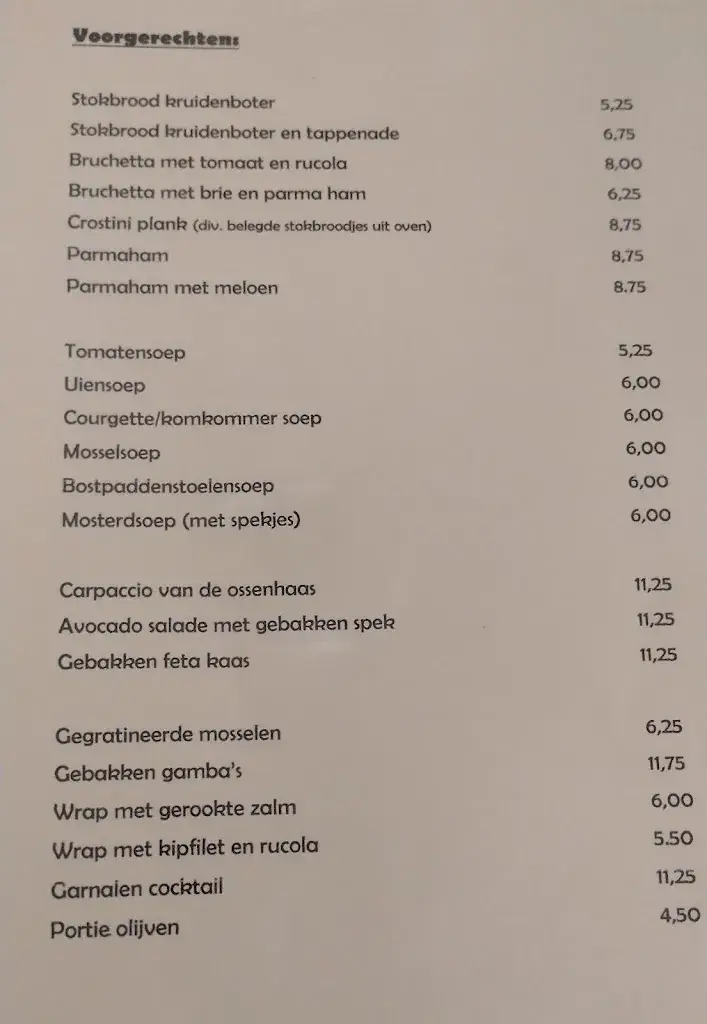 Menu_Eetcafé de Gouwe Gheijt_Grijpskerke_immagine_2