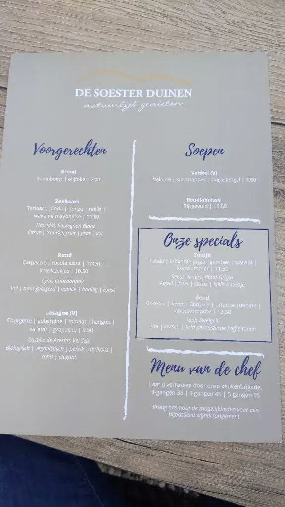 Menu_De Soester Duinen_Soest_image_4