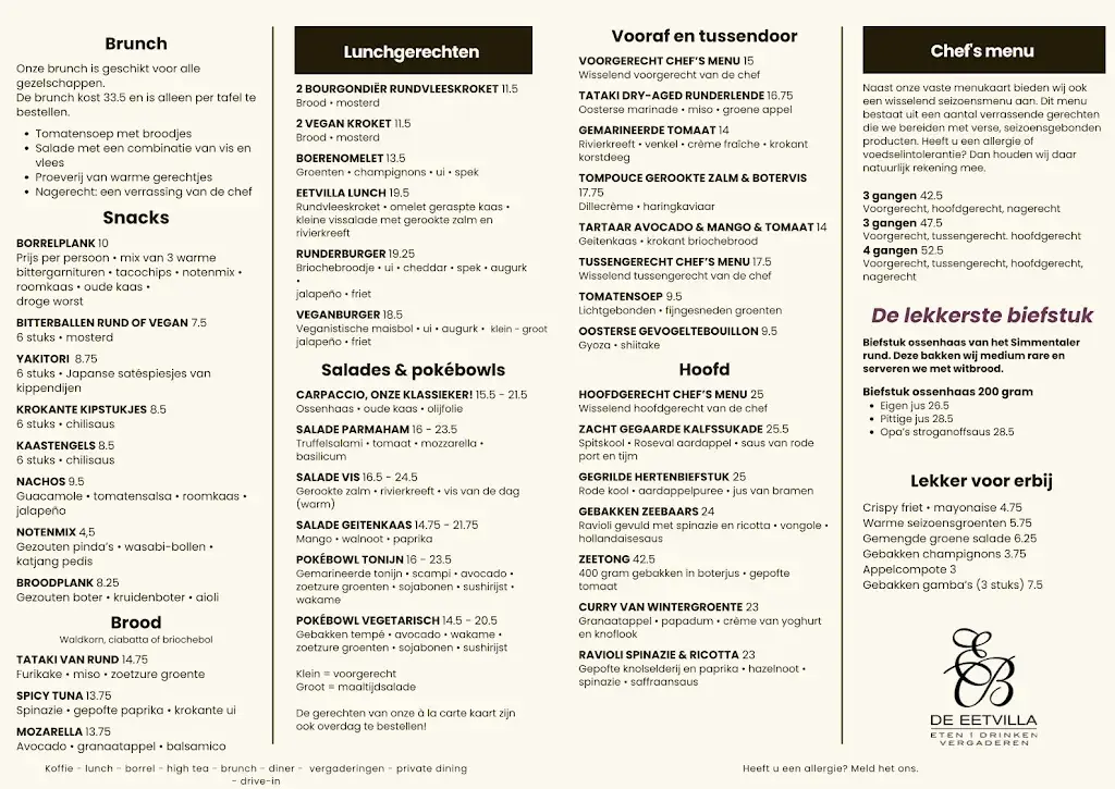 Menu_Restaurant de Eetvilla_Soest_image_1