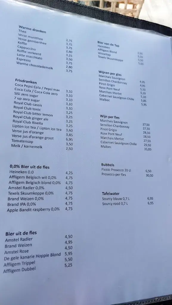 Menu_Restaurant 't Hoogt_Soest_image_1