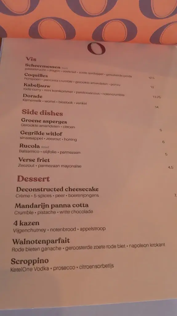 Menu_O resto–bar_Soest_image_2