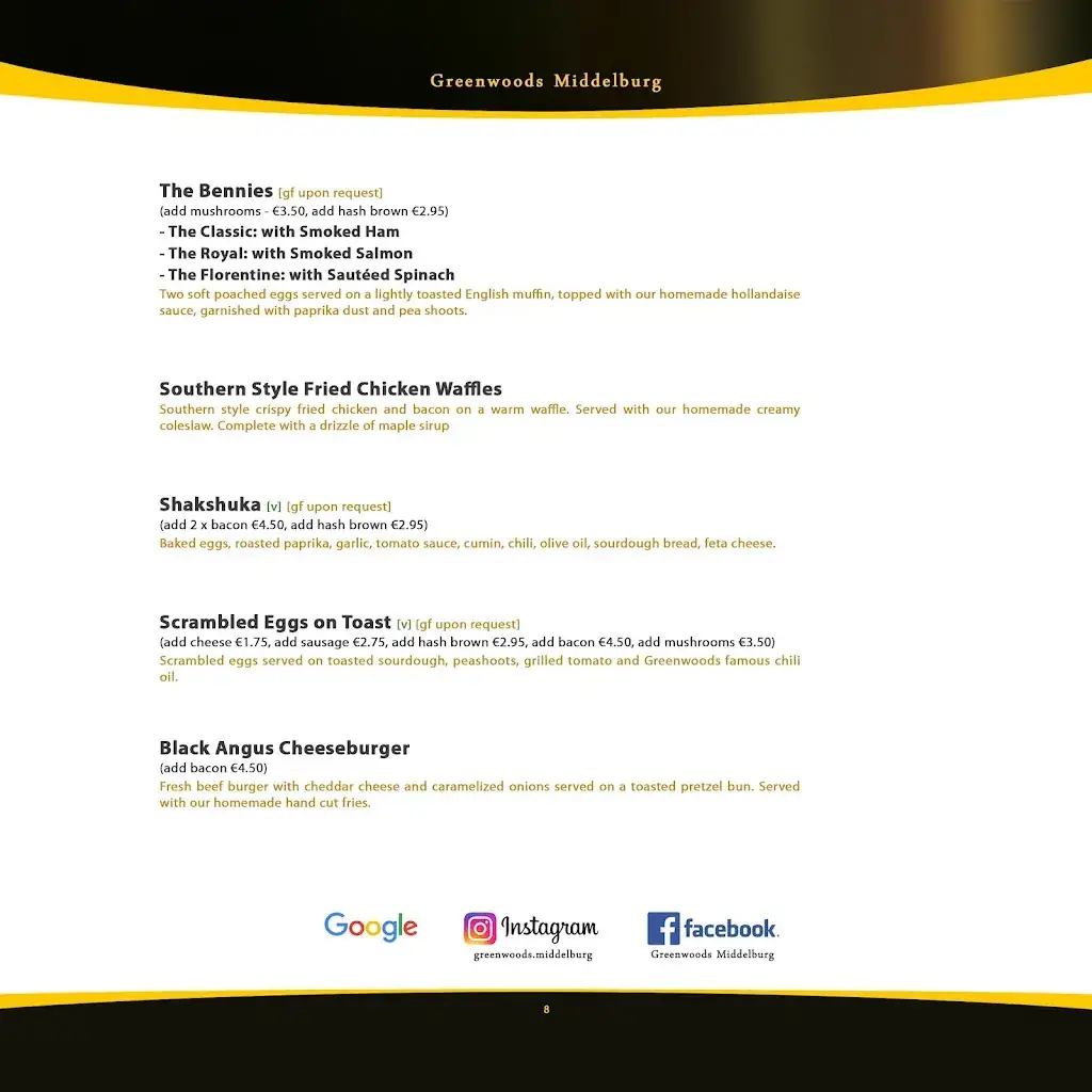 Menu_Greenwoods Middelburg_Middelburg_image_1