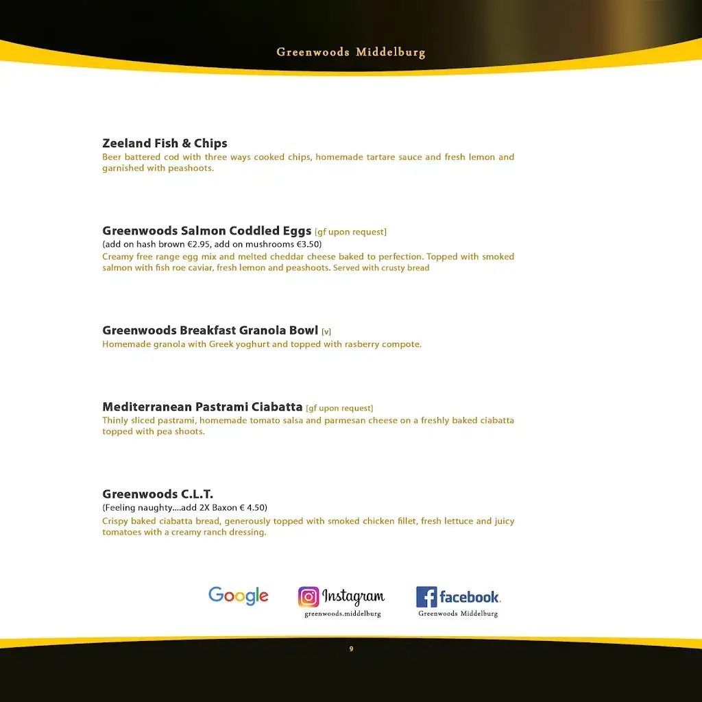 Menu_Greenwoods Middelburg_Middelburg_image_4