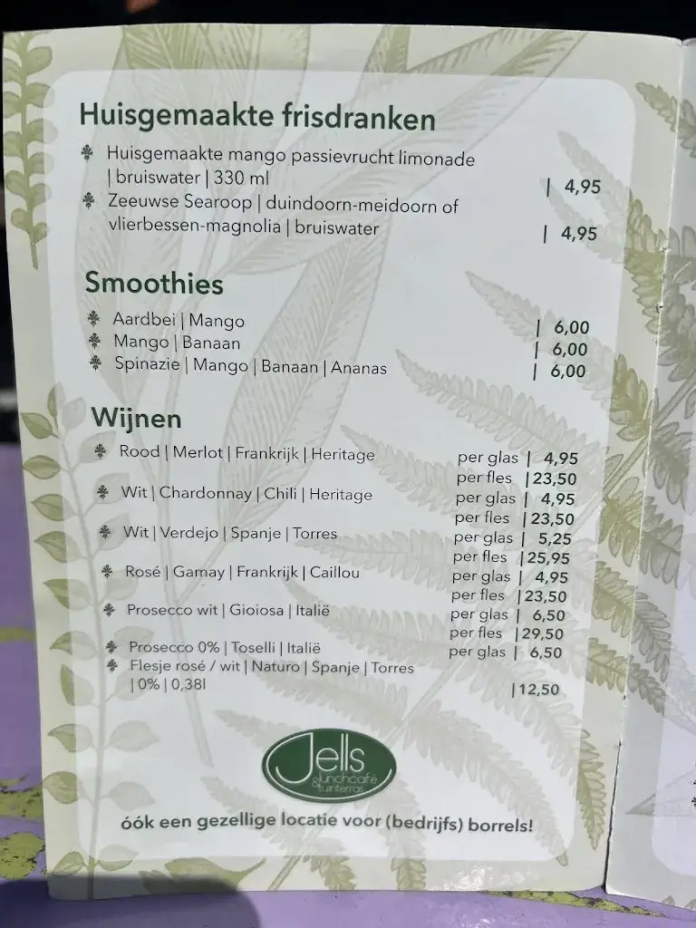 Menu_Jells Lunchcafé & Tuinterras_Middelburg_imagen_3