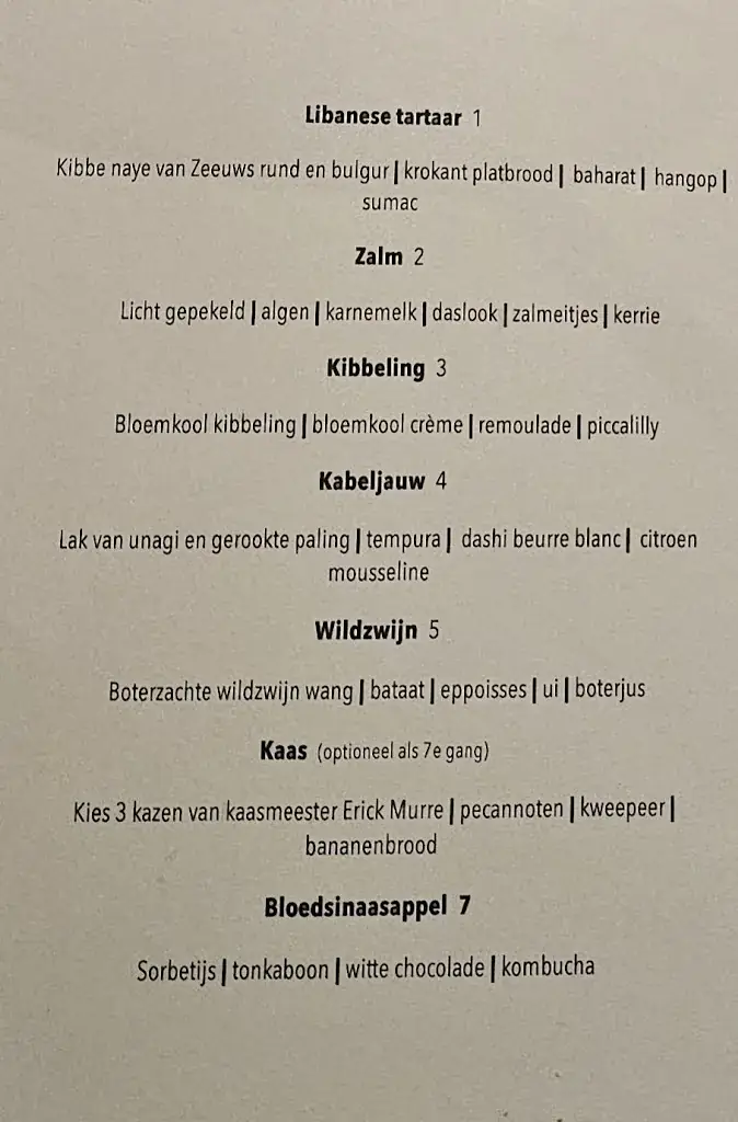 Menu_Het Packhuys Middelburg_Middelburg_image_1