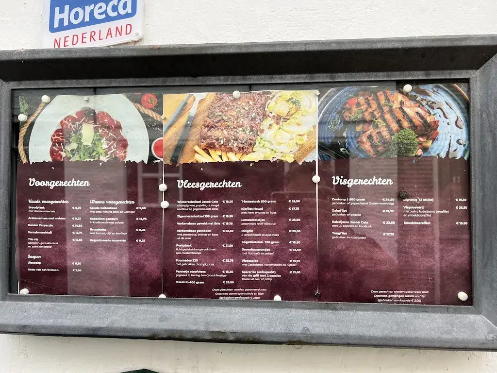 Menu_Steakhouse Jacob Cats_Brouwershaven_image_1