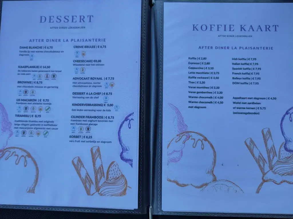 Menu_Restaurant La Plaisanterie_Brouwershaven_immagine_2