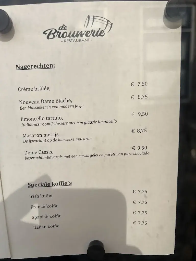 Menu_Restaurant de Brouwerie_Brouwershaven_image_3